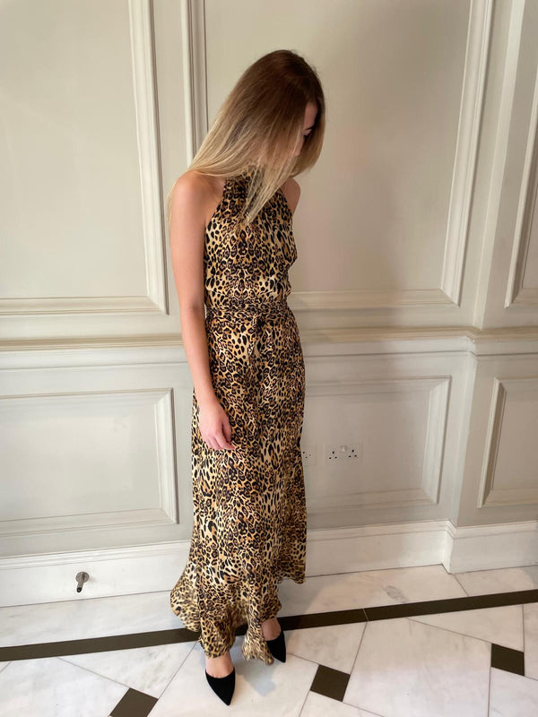 GRACE DRESS  LEOPARD PRINT CDC